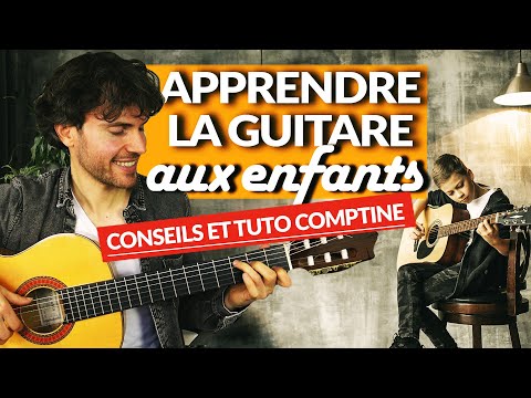Comment JOUER DE LA GUITARE avec ses ENFANTS