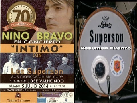 Nino Bravo en Concierto INTIMO con Los Superson - Sonido Digital HD