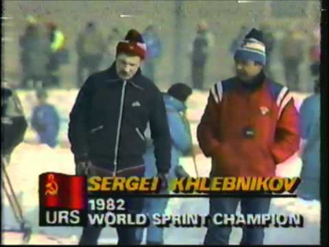 1984 Winter Olympics - Men's 1000 Meter Speed Skating Part 1