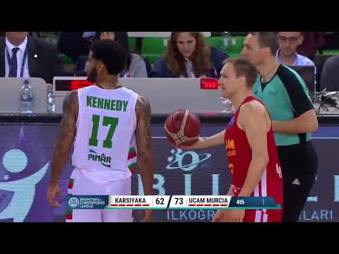 Tough Call 4: Pinar Karsiyaka v UCAM Murcia - Back court violation