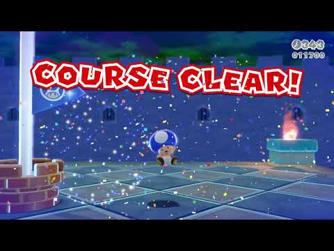 SM3DW 7-1 Itemless in 47 seconds (Former WR)