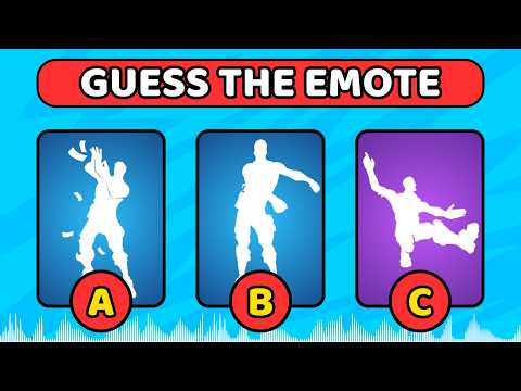 Guess The Emote By SOUND (All Chapter 1 EMOTES)