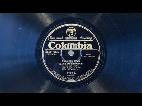 Carolina Moon • Ben Selvin and His Orchestra (EMG Mark Xb Oversize Gramophone)