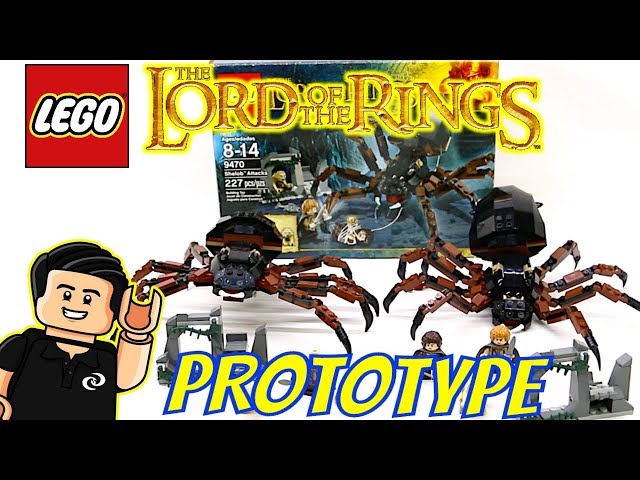 Vídeo relacionado con LEGO The Lord of the Rings Hobbit Shelob Attacks (9470)