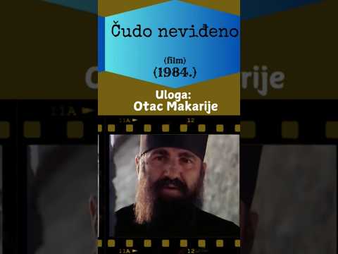 Šta je ovo oče Makarije?  Bata Živojinović u filmu " Čudo neviđeno" (ceo video na kanalu)