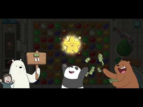 We Bare Bears Match3 Repairs Level 477 - No Boosters
