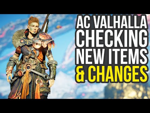 Checking New Items & Changes In Assassin's Creed Valhalla Dawn Of Ragnarok (AC Valhalla DLC)