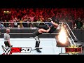 WWE 2K20 Roman Reigns Vs The Undertaker Extreme Rule Match Wrestlemania 2020
