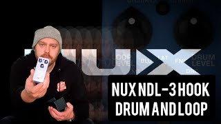 Video thumbnail for NuX NDL-3 HOOK Drum and Loop Pedal - Overview Unboxing and Demonstration by Swain Music Lessons