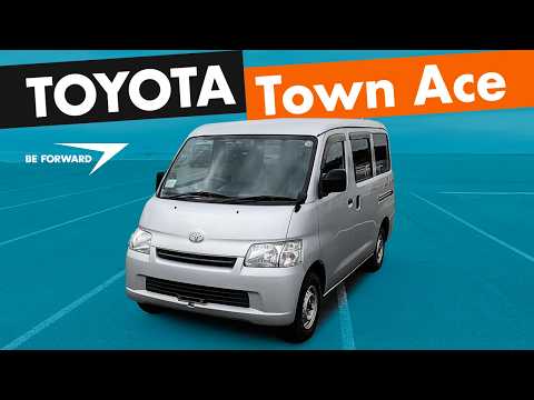 Thumbnail for Toyota Town Ace  / LIGHT ACE - the shorter HiACE VAN tested! / import from Japan BEFORWARD.JP by Toyota, Toyota HiAce, SEAT, Car, Vehicle, Truck, Van