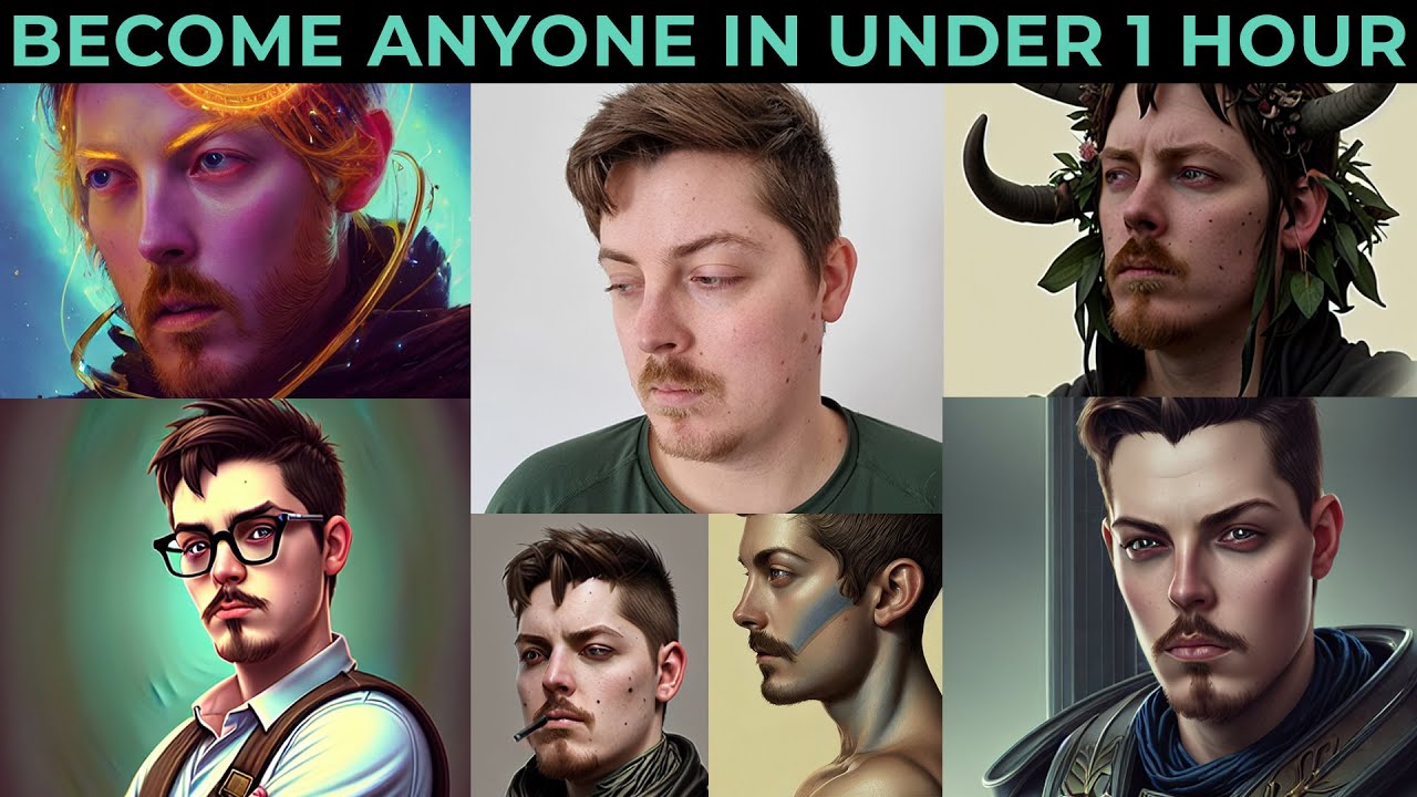 Create Art From Your Face With AI For Free | Dreambooth Tutorial | Stable Diffusion Guide