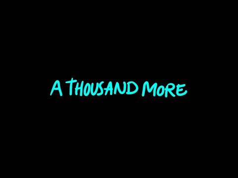 Thrive Worship - A Thousand More (Official Lyric Video)