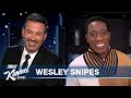 Wesley Snipes on Coming 2 America and Hanging out with Eddie Murphy & Stevie Wonder
