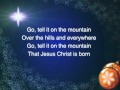 Go Tell it on the Mountain ~ Dolly Parton ~ lyric video