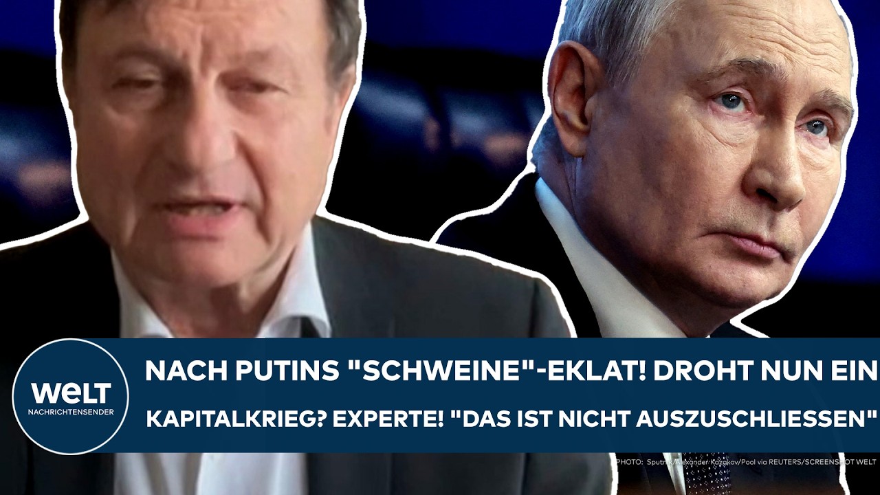 PUTINS KRIEG: Nach dem "Schweine"-Eklat! Droht nun Kapitalkrieg? Experte! "Ist nicht auszuschließen"