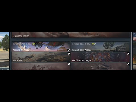 Daily Assault Mission in War Thunder, Air Assault Mode, Tutorial. (Kind of)