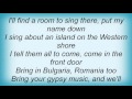 Luka Bloom - Gypsy Music Lyrics