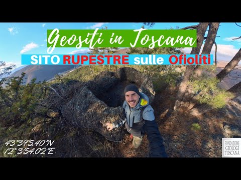 Geositi e Natura in Toscana - Resti rupestri sulle Ofioliti della Valtiberina