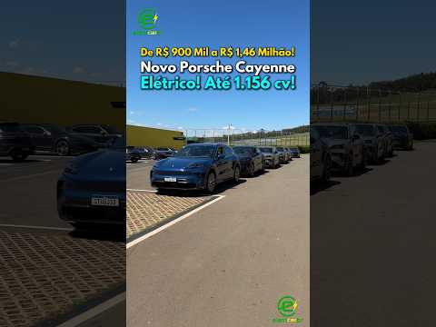 De R$ 900 Mil a R$ 1,46 Milhão! Novo Porsche Cayenne Elétrico! Até 1.156 cv!⚡