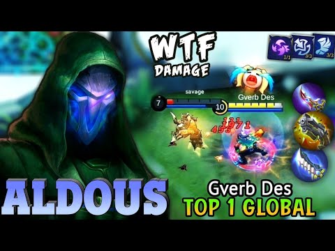 Aldous One Hit Build!! Aldous Top 1 Global 2020 | Aldous Best Build 2020 - Mobile Legends