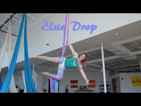 Aerial Silks Tutorial: Elsie Drop