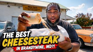 THE BEST CHEESESTEAK IN BRANDYWINE, MD! 🥩🔥 Trying New York Italian Deli!