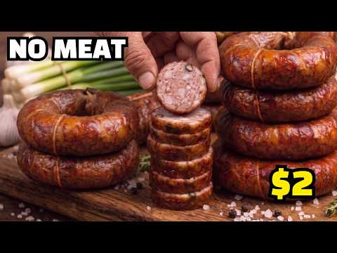 The 1930s SURVIVAL ONION SAUSAGE. The Forgotten $2 Onion Sausage: NO ONE Believes There Is No Meat!