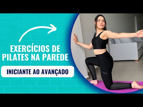 ✅ 20 MINUTOS DE PILATES NA PAREDE | DO INICIANTE AO AVANÇADO