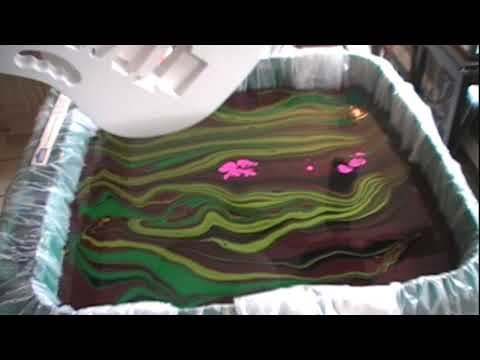 DNA Guitar Swirl on RG/JEM style body