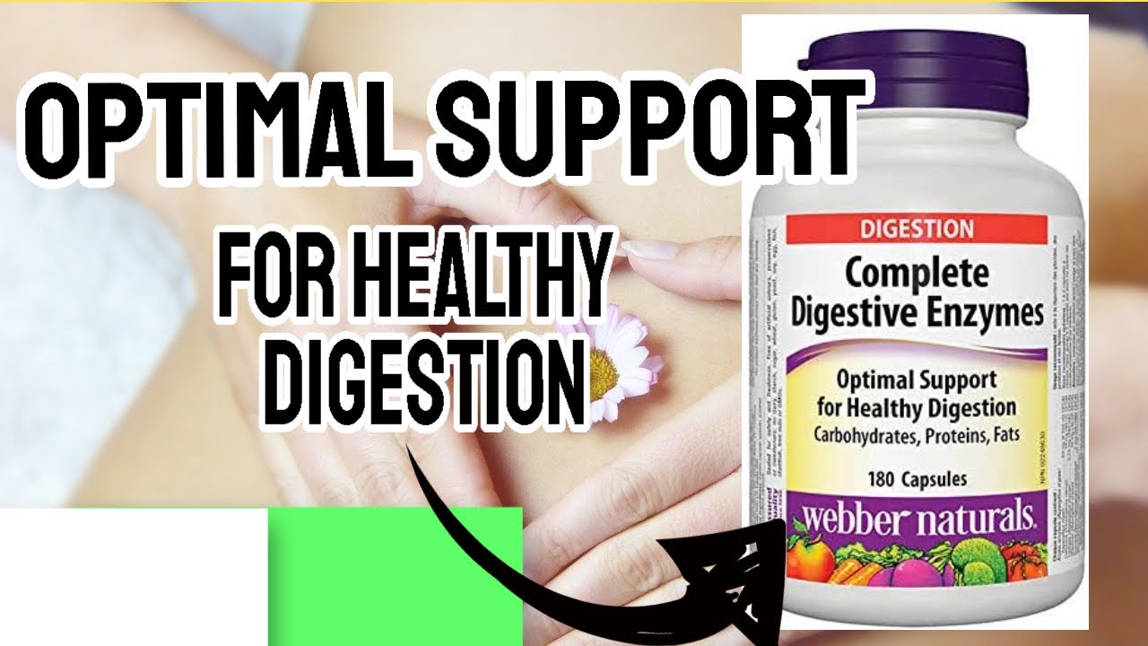 Webber naturals Complete Digestive enzymes Supplements