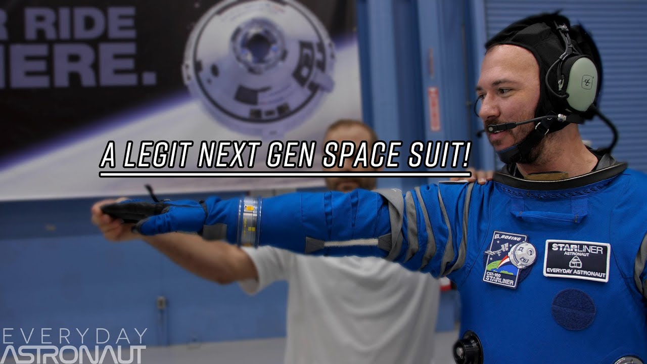 What it's like to wear Boeing's Space Suit