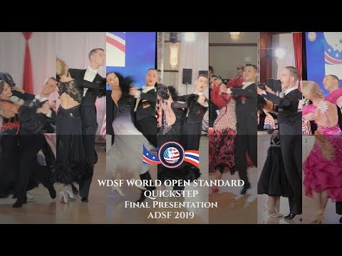 2019 WDSF World Open Standard I Quickstep I Final I ADSF