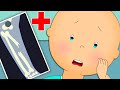 Caillou S Broken Bone Caillou Cartoon WildBrain