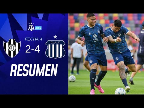 Central de Cordoba 2-4 Talleres | #TorneoBetano | Resumen | Fecha 4