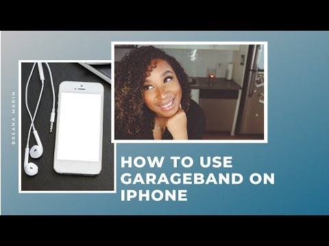 How to use GarageBand on iPhone | Breana Marin
