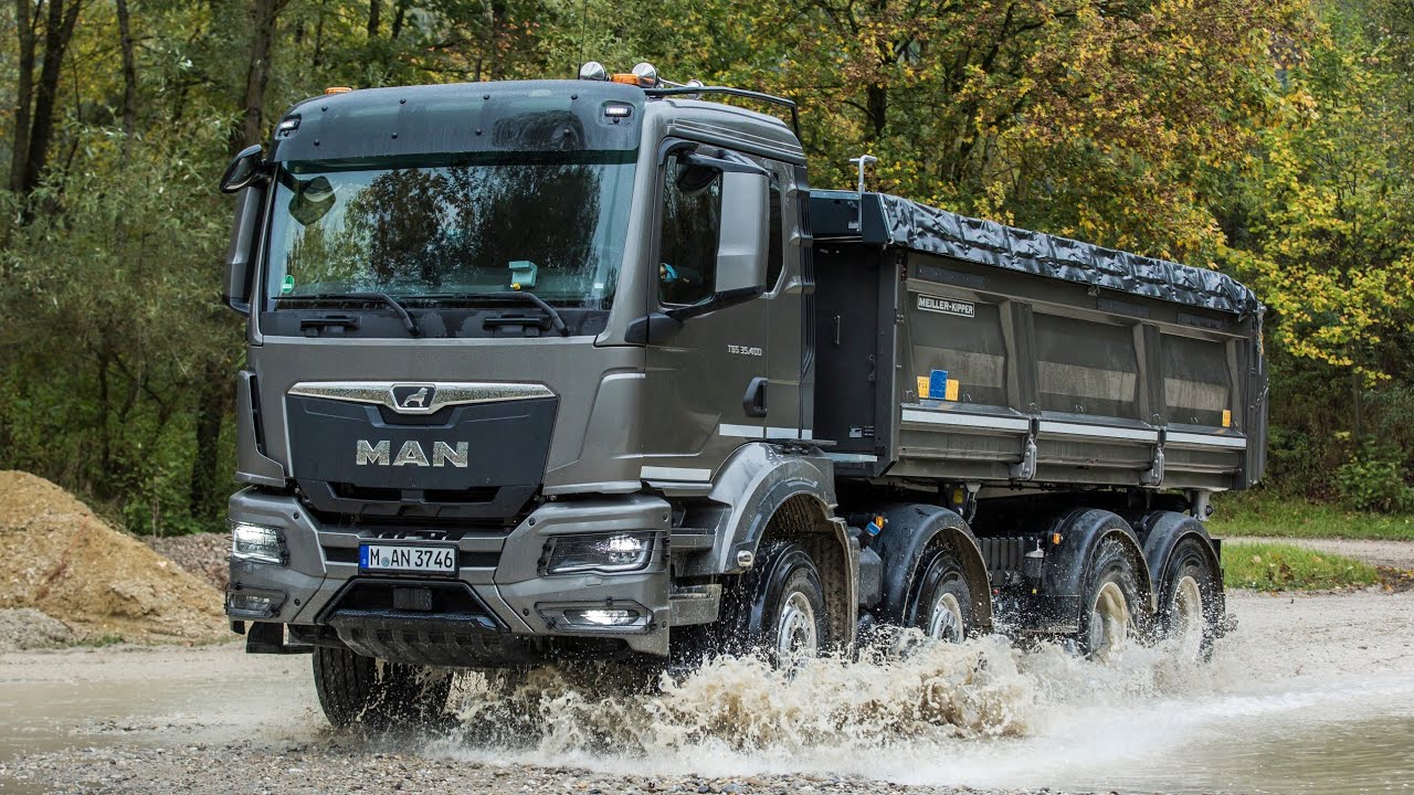 New MAN TGS Truck - Interior, Exterior