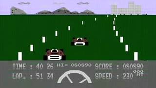 Formula 1 Simulator - Commodore C16 Plus4 : Race Completed