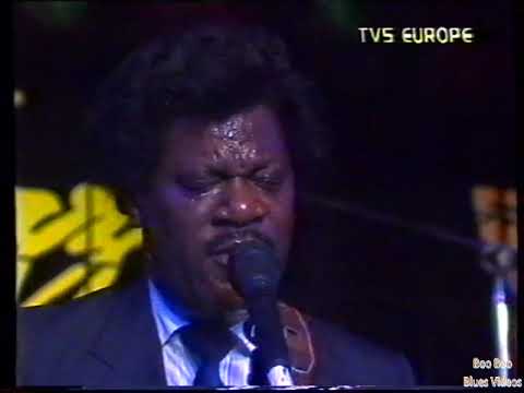 Earl King at Montreux Jazz Festival '87