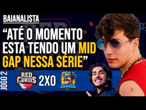 GREVTHAR FAZ MAIS UM ÓTIMO JOGO DE RYZE E RED CANIDS VENCE 2º JOGO DA FINAL | Baianalista