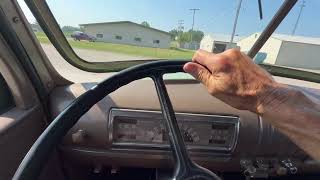 1946 Chevrolet 1/2 Ton Pickup Start Up & Ride Along