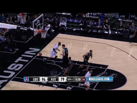 Highlights: Cheick Diallo (10 points)  vs. the Swarm, 12/2/2016