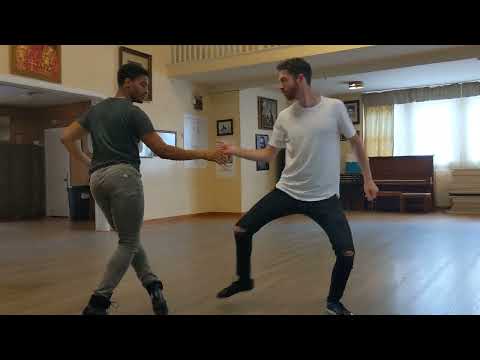 Dimitri Hector and Aidan Keith-Hynes West Coast Swing Improv