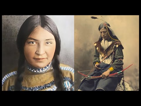 Stunning Color Historical Photos of Native Americans from the Late 19th and Early 20th Centuries