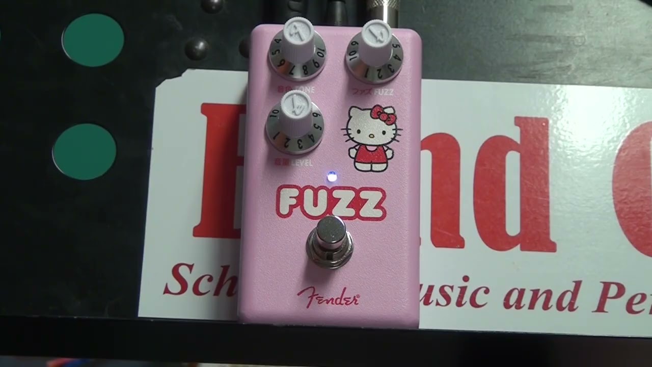 Fender Hello Kitty Fuzz pedal review | Guitar World Fender Hello Kitty Fuzz pedal review | Guitar World