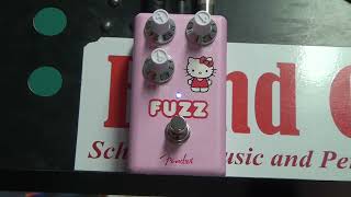Video thumbnail for Fender Hello Kitty Fuzz Review No Talking by Joe Hart