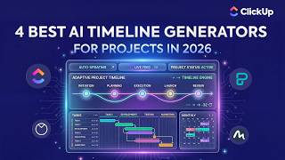 Project Timelines Breaking Constantly? Try These 4 AI Timeline Generators