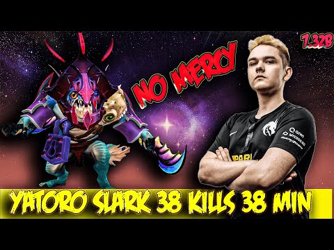 YATORO Slark 38 Min 38 Kills Aggressive Monster Dota 2 Pro Highlights 7.32b