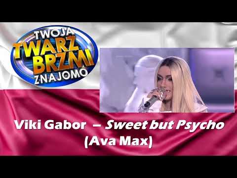 Twoja Twarz Brzmi Znajomo - Viki Gabor - Sweet but Psycho (Ava Max) - Reaction [EN/PL]