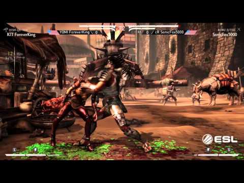 MKX - KIT ForeverKing vs cR SonicFox - ESL Pro League Season 2 - NA Week 5 Quarterfinals