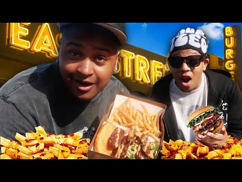 We Tried The Most TOP RATED Cheeseburger In LA | EAZY STREET w/ Baby Rich